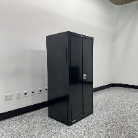 Black Storage Cabinet image 0